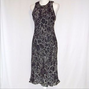 Lauren by Ralph Lauren Floral Silk Dress